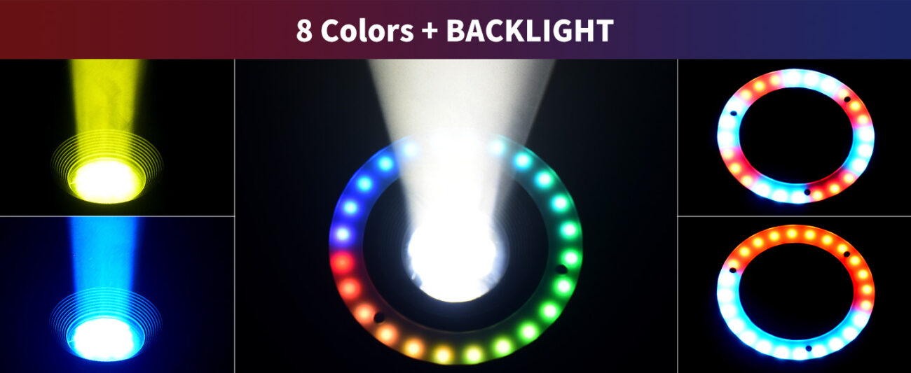 DJClub 150W High CRI Spot Moving Head Light