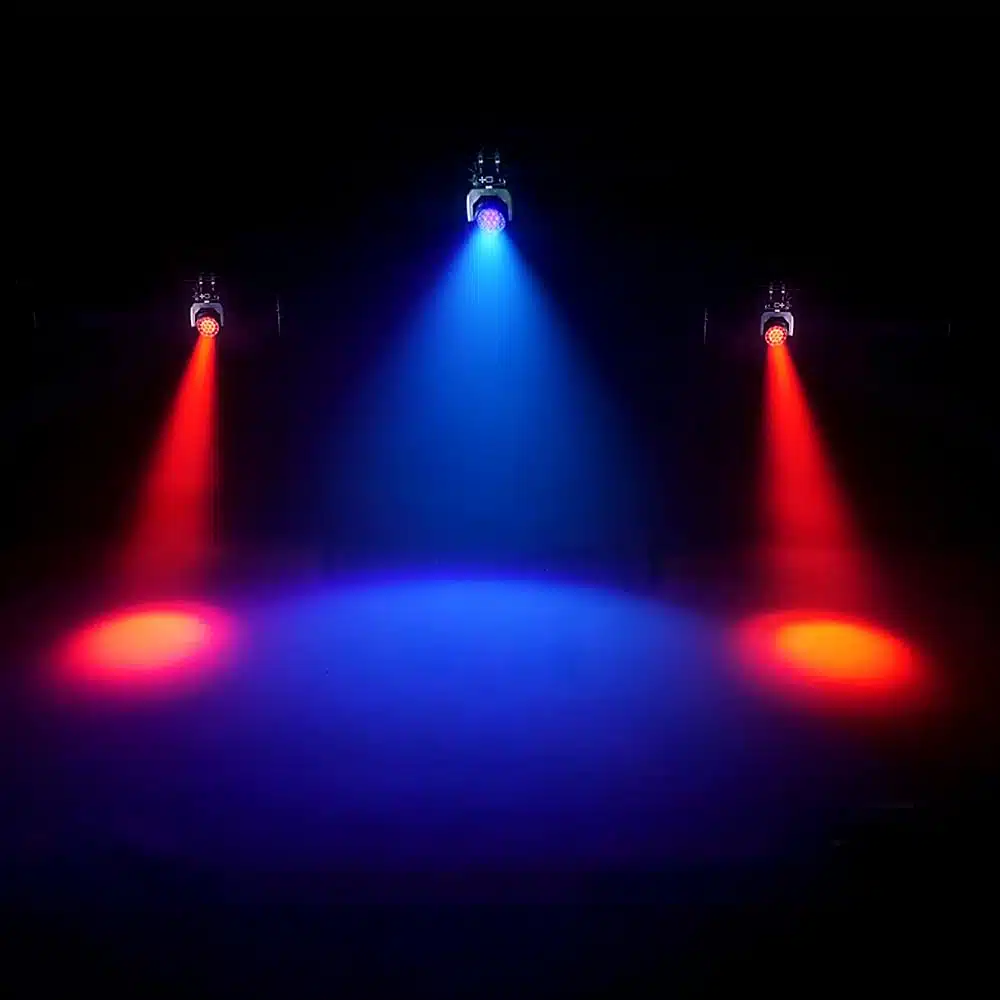 19X15W RGBW Zoom Beam Wash Light