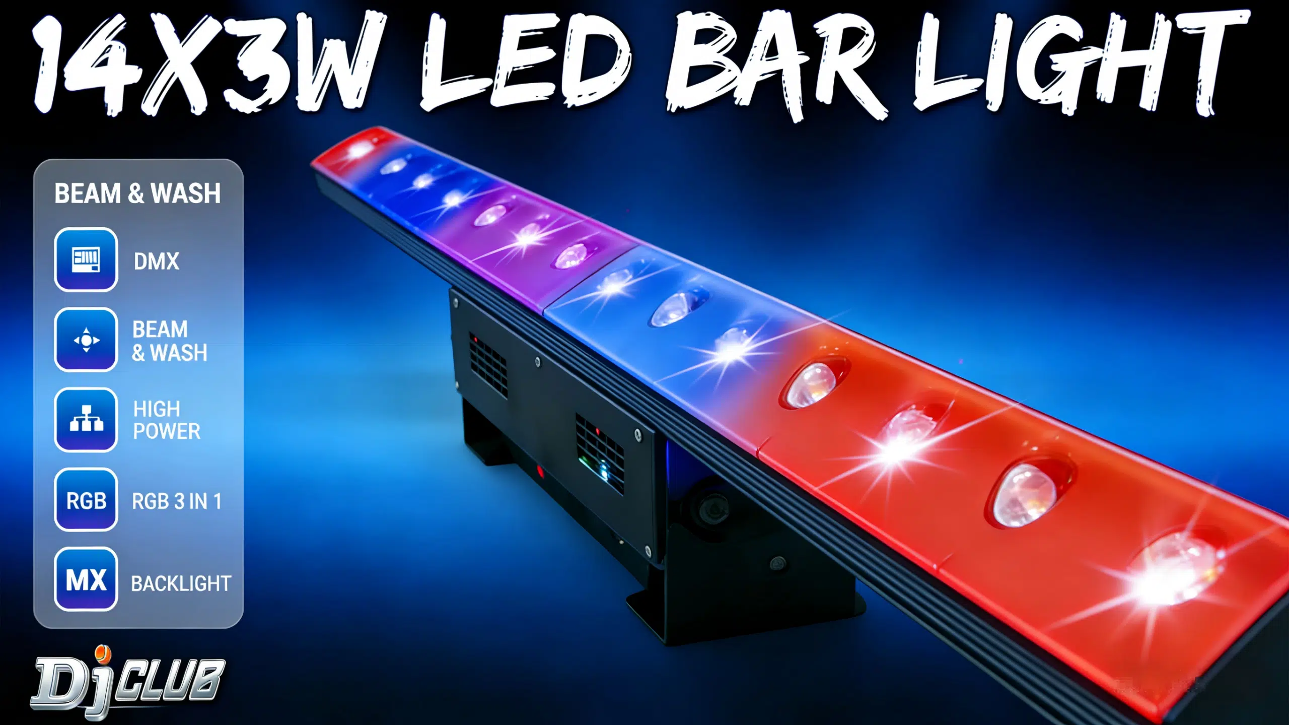 14X3W Led Bar Lights
