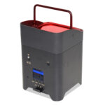 DJClub Rechargeable LED PAR Light - Portable Wireless for Outdoor Events & Pop-Up Shows