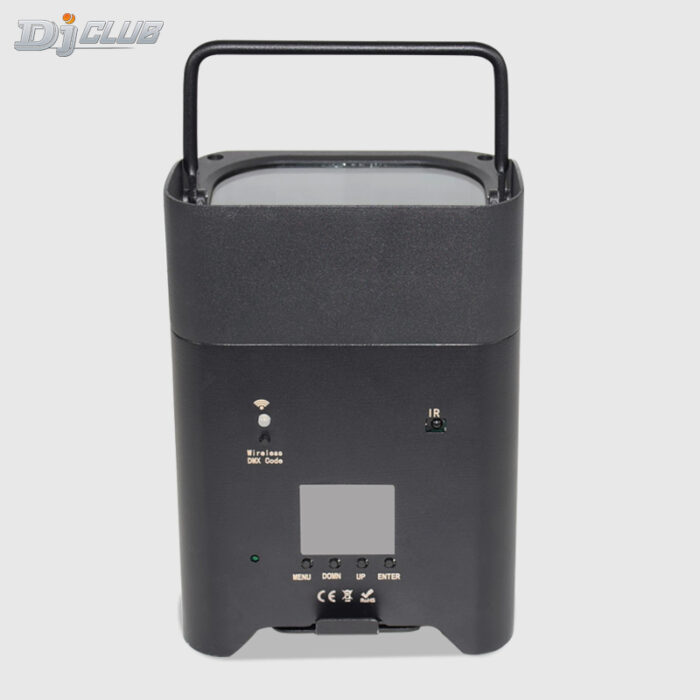 DJClub Rechargeable LED PAR Light - Portable Wireless for Outdoor Events & Pop-Up Shows - Image 6