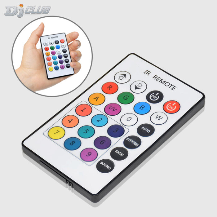 DJClub Rechargeable LED PAR Light - Portable Wireless for Outdoor Events & Pop-Up Shows - Image 10