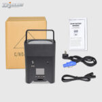 DJClub Rechargeable LED PAR Light - Portable Wireless for Outdoor Events & Pop-Up Shows - Image 11
