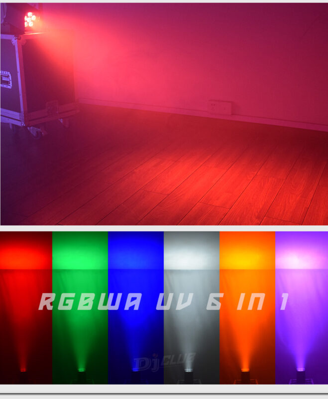 DJClub Rechargeable LED PAR Light