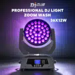 DJClub 36x18W Moving Head Light RGBWA Zoom & Wash+UV for DJ Nightclub Wedding