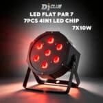 7X12W RGBW LED Par Light