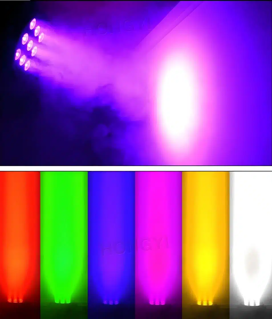 9X12W RGBW Led Par Light
