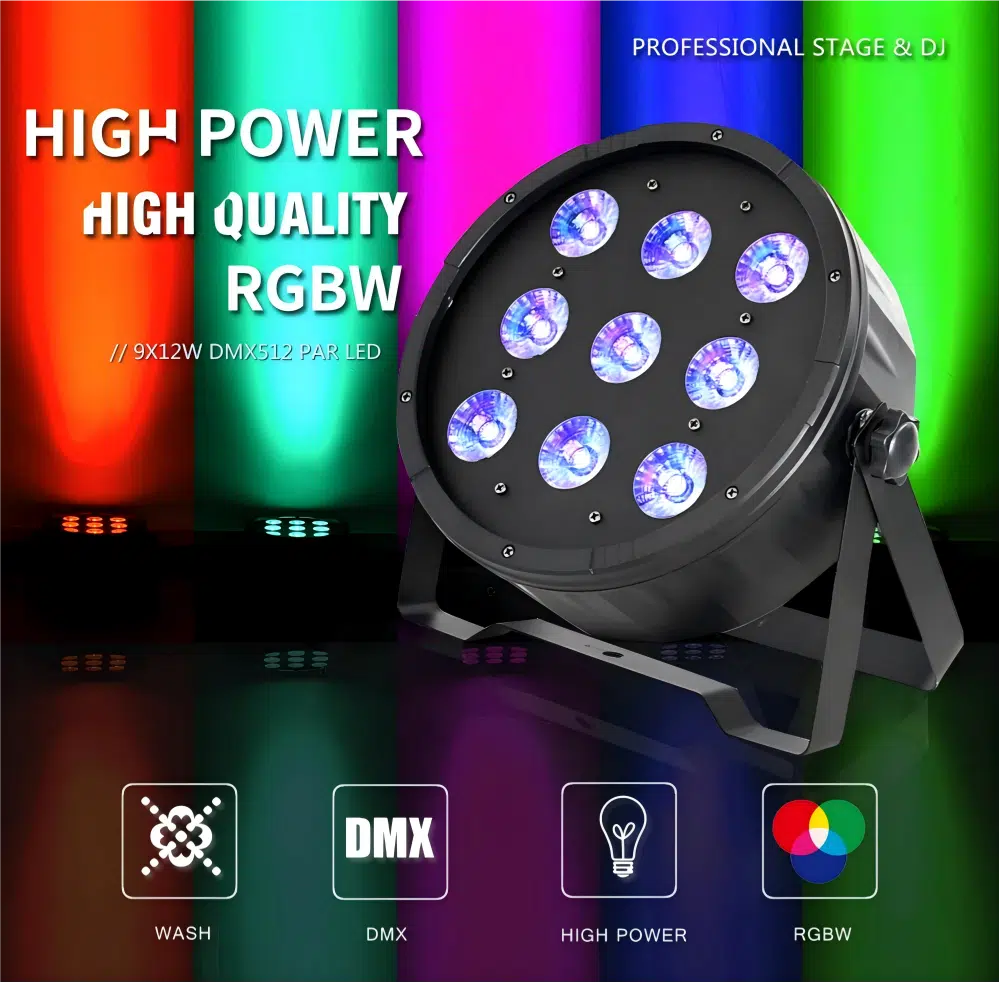 9X12W RGBW Led Par Light