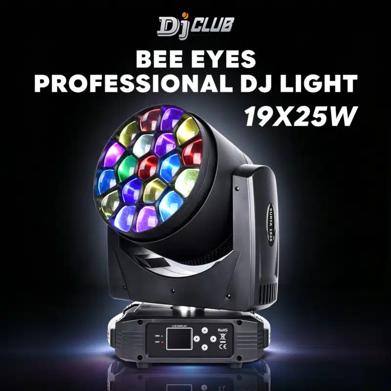 19X25W Bee Eyes Moving Head