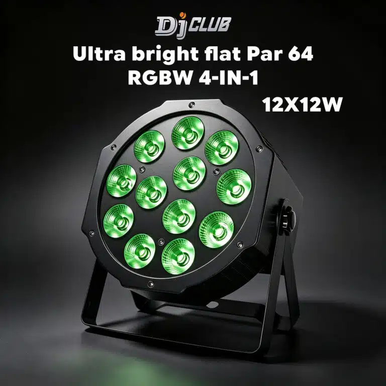 LED FLat Par 12x12W RGBW Lyre