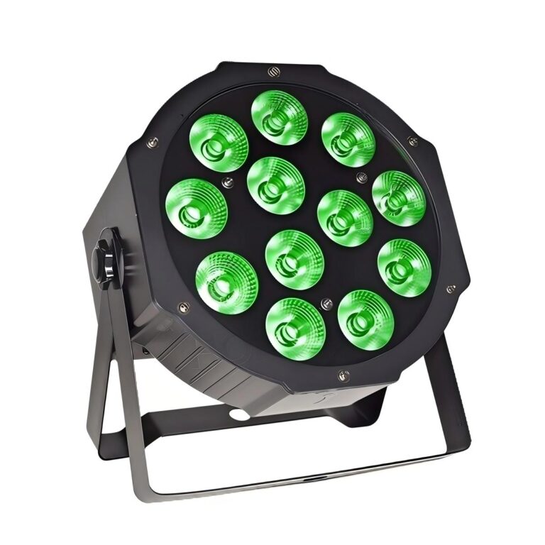 LED FLat Par 12x12W RGBW Wash Light