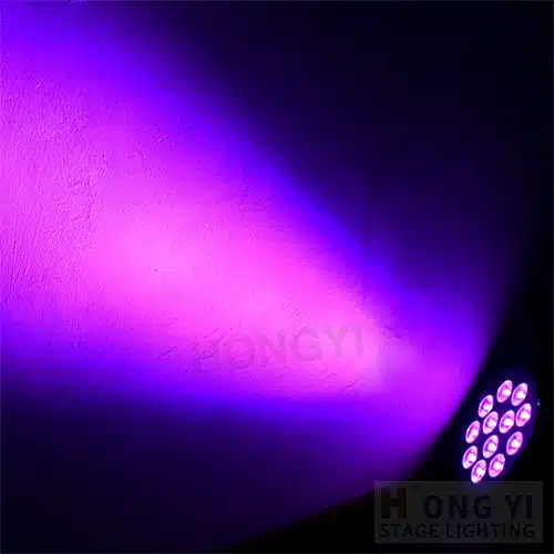 LED FLat Par 12x12W RGBW Wash Light