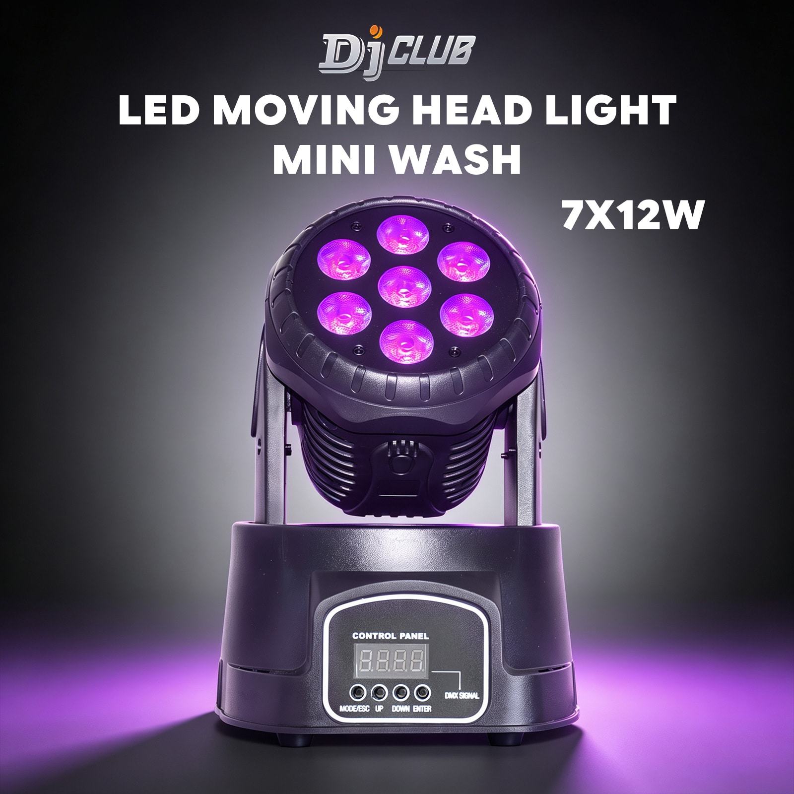 Led Mini Wash 7X12W Moving-35 Led Mini Wash 7X12W Moving