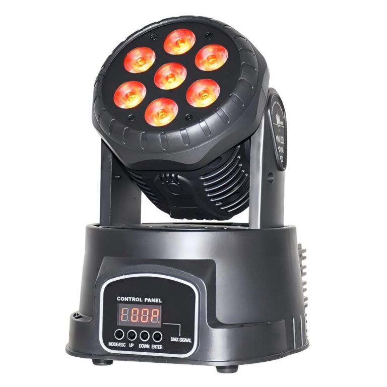 Led Mini Wash 7X12W Moving