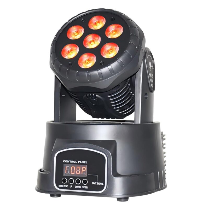 Led Mini Wash 7X12W Moving
