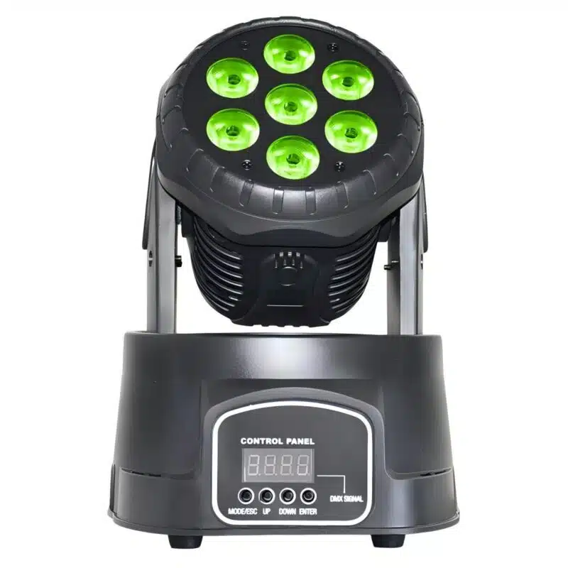 Led Mini Wash 7X12W Moving