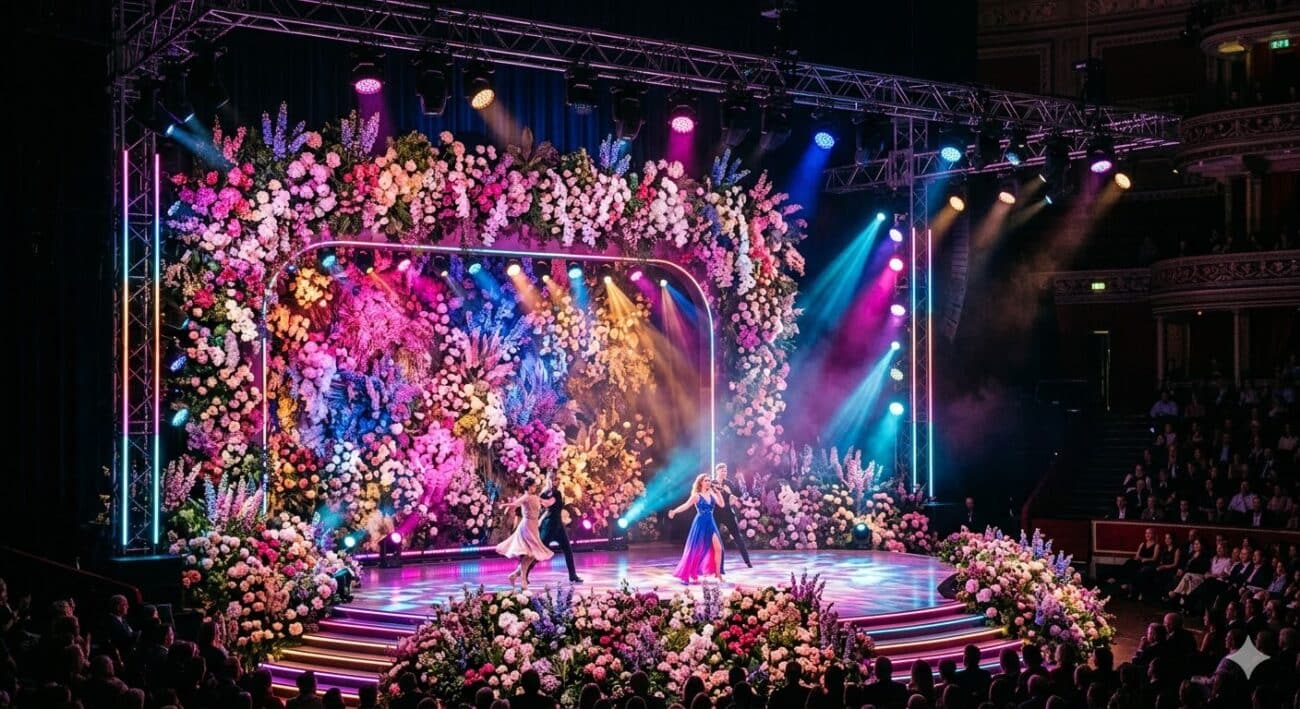How to Choose the Most Suitable Budget LED Lights for a Floral Stage? One Article to Teach You Everything