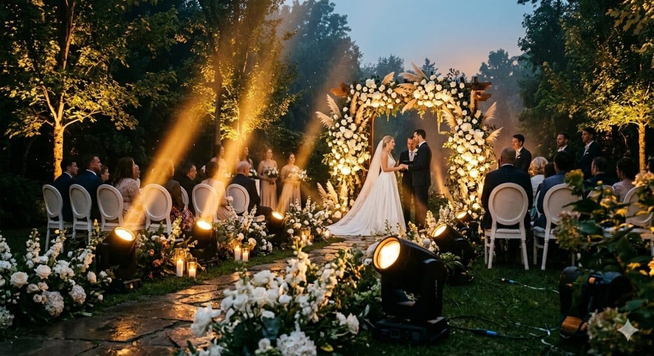 How to Choose Professional Outdoor LED Par Lights for Weddings & Stages？