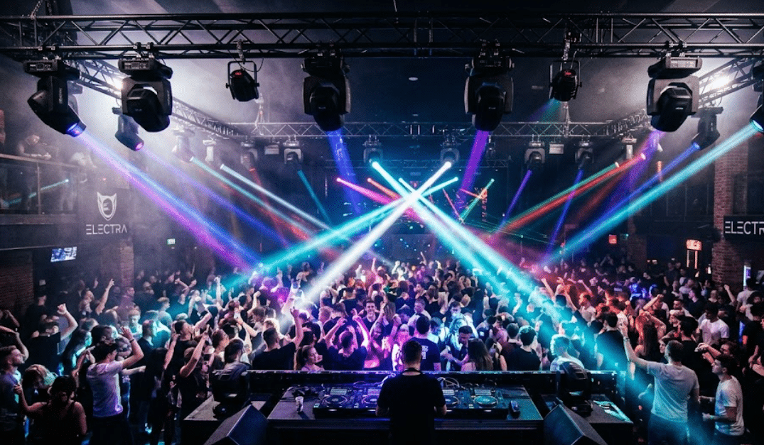 High-Brightness Moving Head Beam Lights for Mid-Sized Electronic Music Clubs