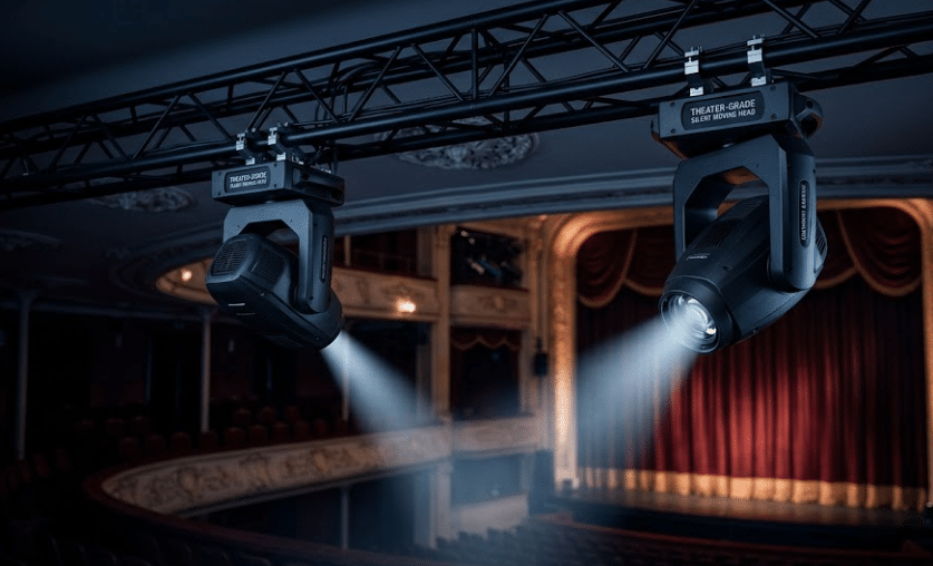 CE-Compliant Theater-Grade Silent Moving Heads