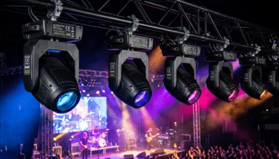Low-Power Energy-Efficient EU-Certified LED Wash Moving Heads