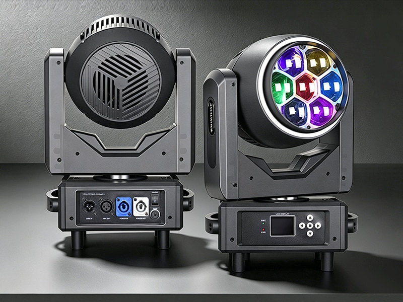 DJClub 7x40W Mini Bee Eye Shaking Light for Outdoor Weddings