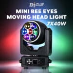 DJClub 7x40W Mini Bee Eye Shaking Light for Outdoor Weddings & Event Stages